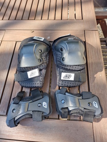 Protektoren set schwarz - k2,